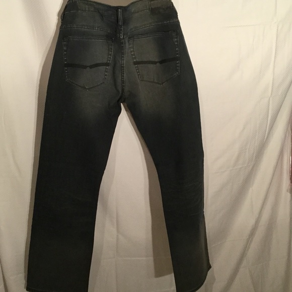 Buffalo jeans Driven style 34x32 nwot grey wash black straight leg - Picture 4 of 4